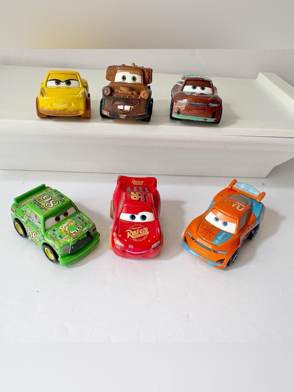 Disney Pixar Cars Mini Racers Lot of 6
